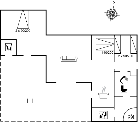 Vorschaubild von Ferienhaus AA06 in Sømarken - Bornholm