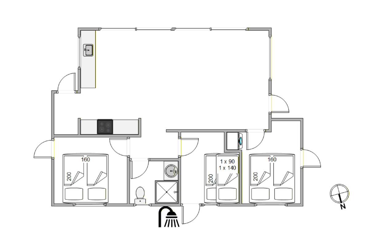 Vorschaubild von Ferienhaus AC22 in Ho - Blåvand - Westjütland