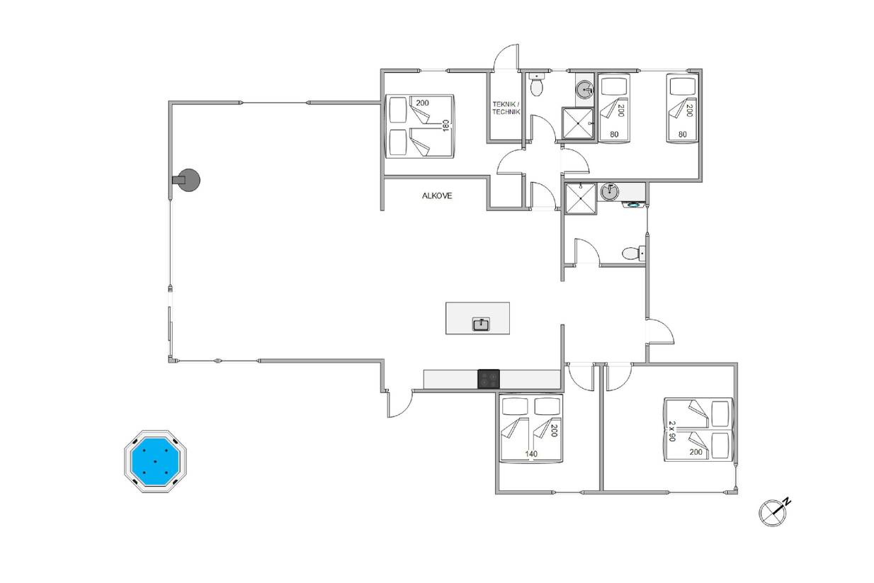 Vorschaubild von Ferienhaus AC87 in Skaven - Westjütland