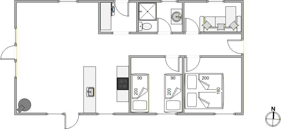 Vorschaubild von Ferienhaus AD90 in Bolilmark - Rømø