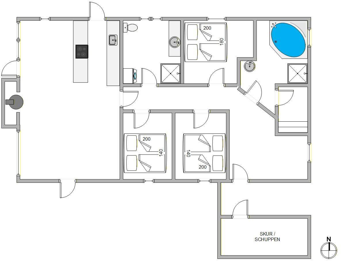 Vorschaubild von Ferienhaus AE83 in Bjerregård - Westjütland