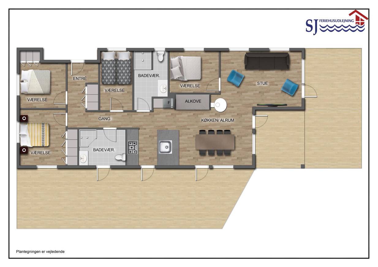 Vorschaubild von Ferienhaus AF45 in Vejlby Klit - Westjütland