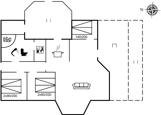 Vorschaubild von Ferienhaus AF56 in Lønstrup - Nordjütland