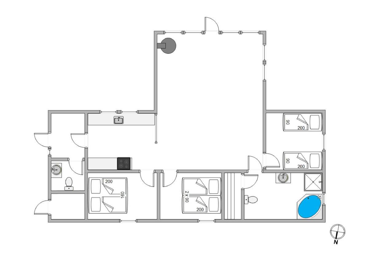 Vorschaubild von Ferienhaus AF63 in Årgab - Westjütland