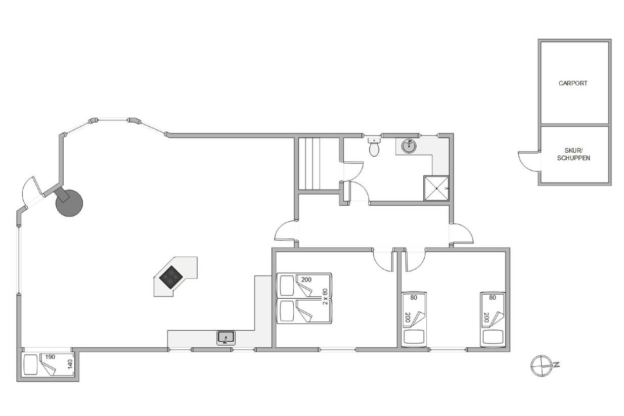 Vorschaubild von Ferienhaus AJ92 in Nr. Lyngvig - Hvide Sande - Westjütland