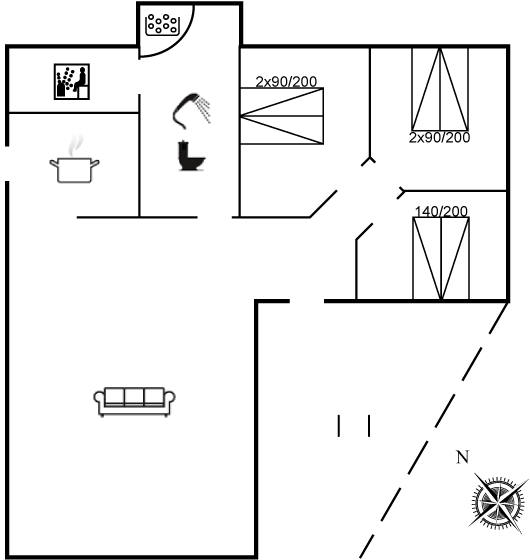 Vorschaubild von Ferienhaus AK02 in Vrist - Vejlby Klit - Westjütland