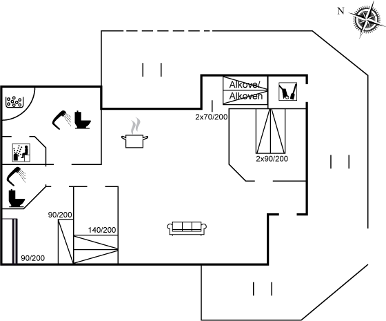 Vorschaubild von Ferienhaus AN65 in Løkken - Nordjütland