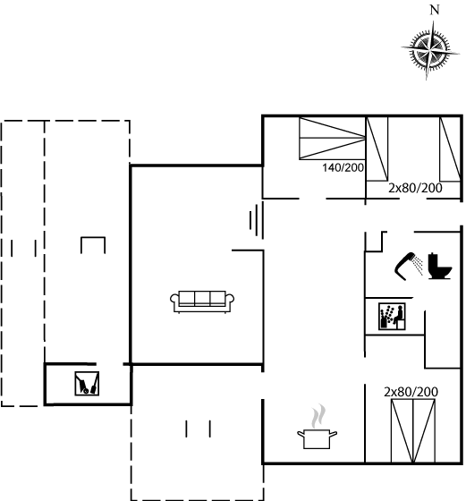 Vorschaubild von Ferienhaus AQ15 in Saltum - Blokhus - Nordjütland