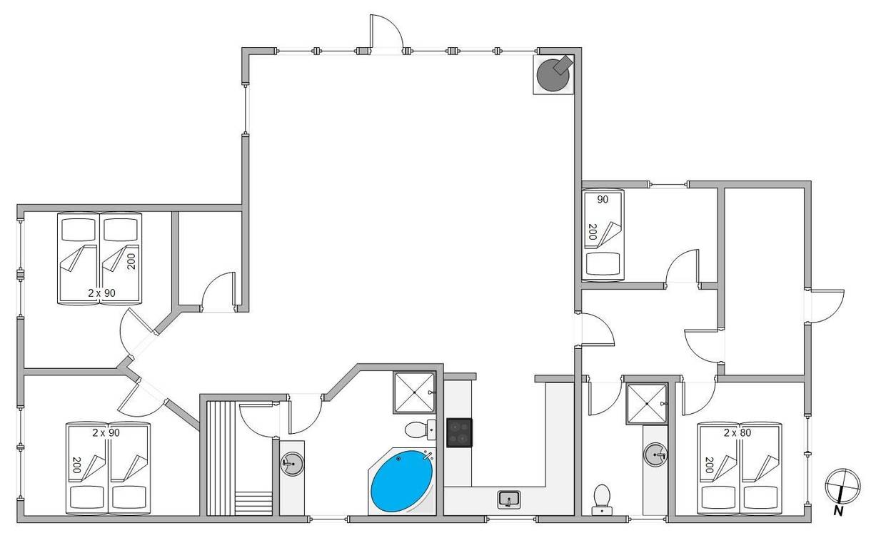 Vorschaubild von Ferienhaus AQ50 in Bjerregård - Westjütland