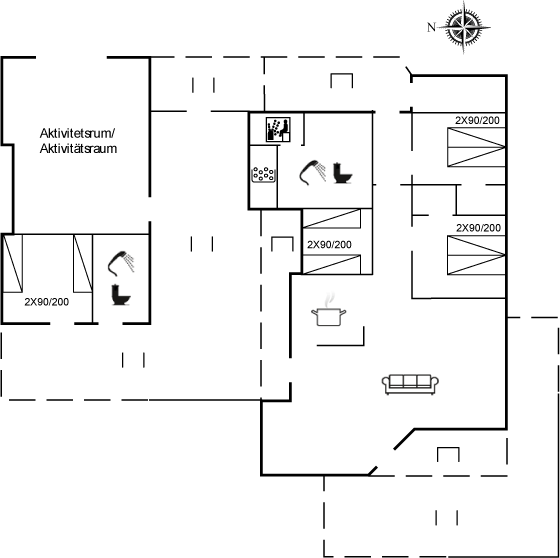 Vorschaubild von Ferienhaus AR92 in Saltum - Blokhus - Nordjütland