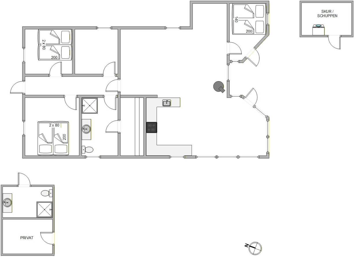 Vorschaubild von Ferienhaus AU24 in Bjerregård - Westjütland