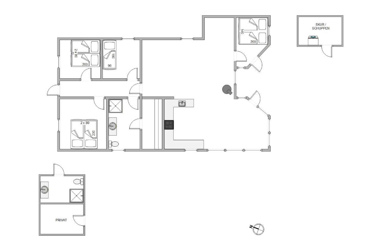 Vorschaubild von Ferienhaus AU24 in Bjerregård - Westjütland