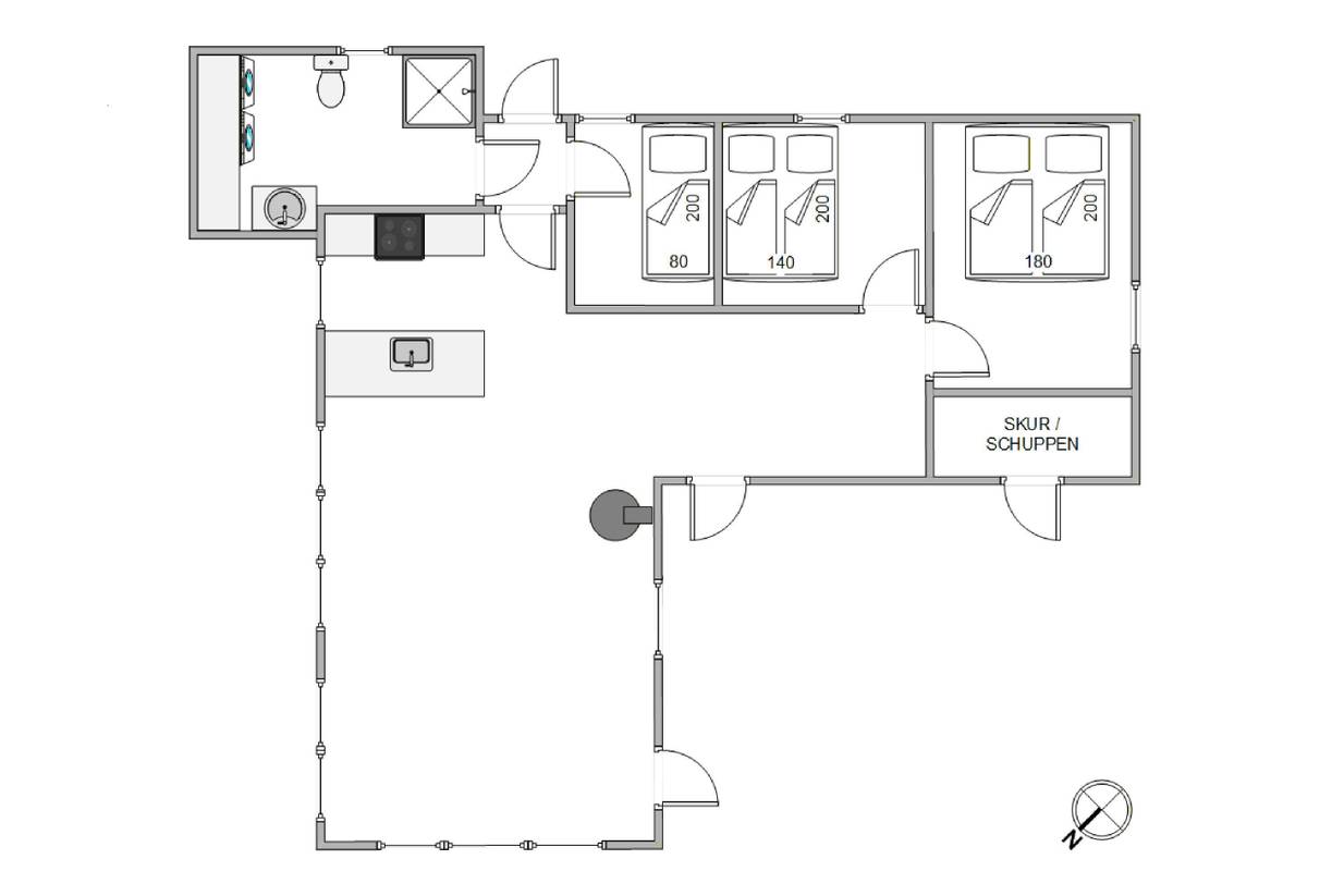 Vorschaubild von Ferienhaus AU38 in Lodbjerg Hede - Søndervig - Westjütland