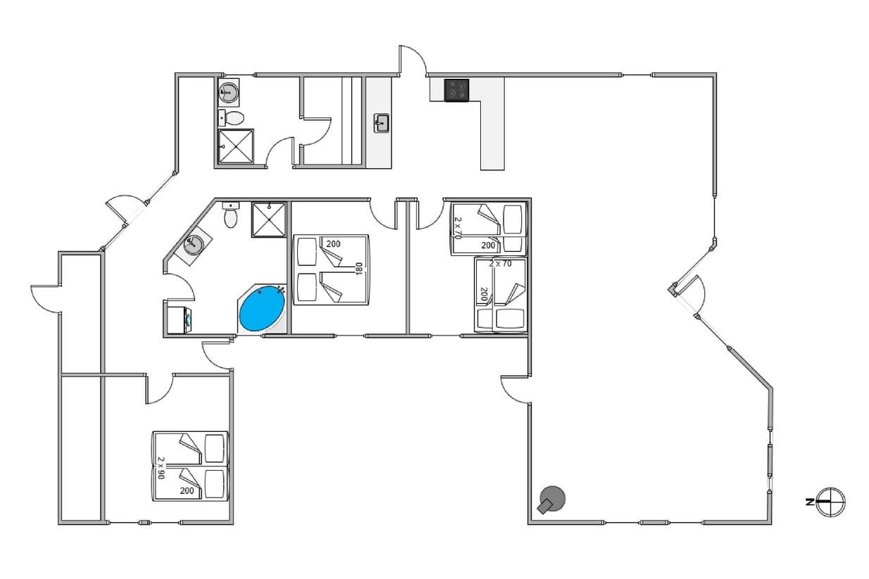 Vorschaubild von Ferienhaus AU57 in Bjerregård - Westjütland
