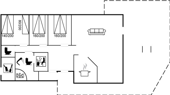 Vorschaubild von Ferienhaus AU98 in Blokhus - Nordjütland