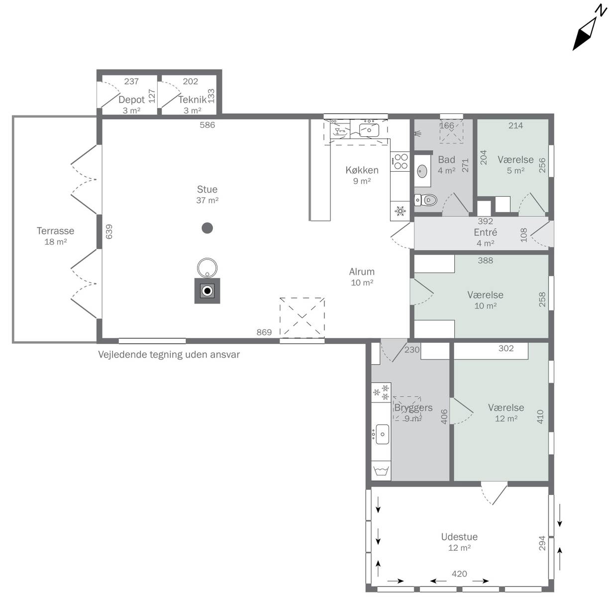 Vorschaubild von Ferienhaus AW07 in Øer - Ebeltoft - Ostjütland