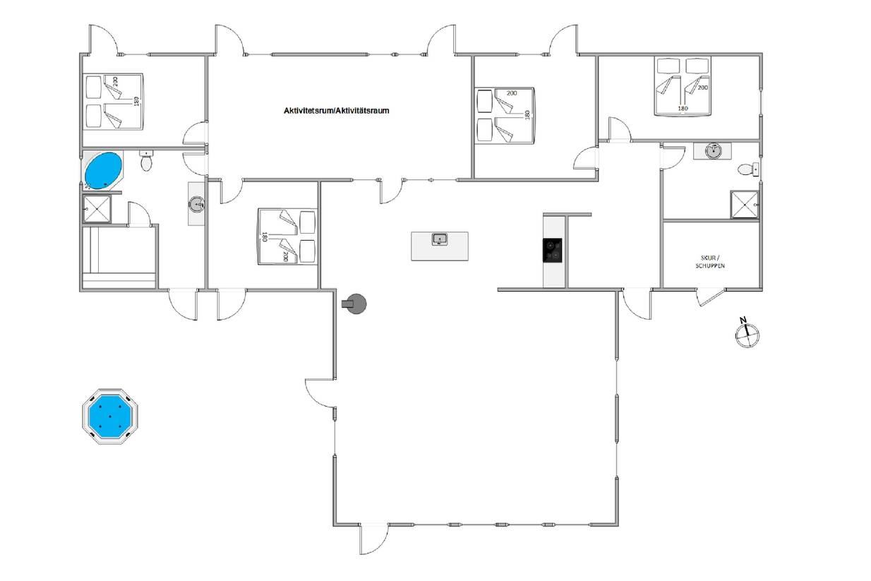 Vorschaubild von Ferienhaus AW43 in Blåvand - Westjütland