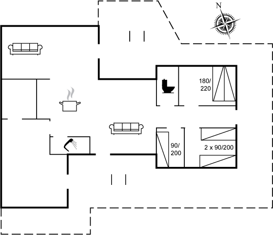 Vorschaubild von Ferienhaus AW84 in Vorupør - Thy/Limfjord