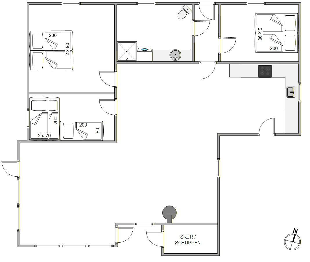 Vorschaubild von Ferienhaus AX90 in Bjerregård - Westjütland