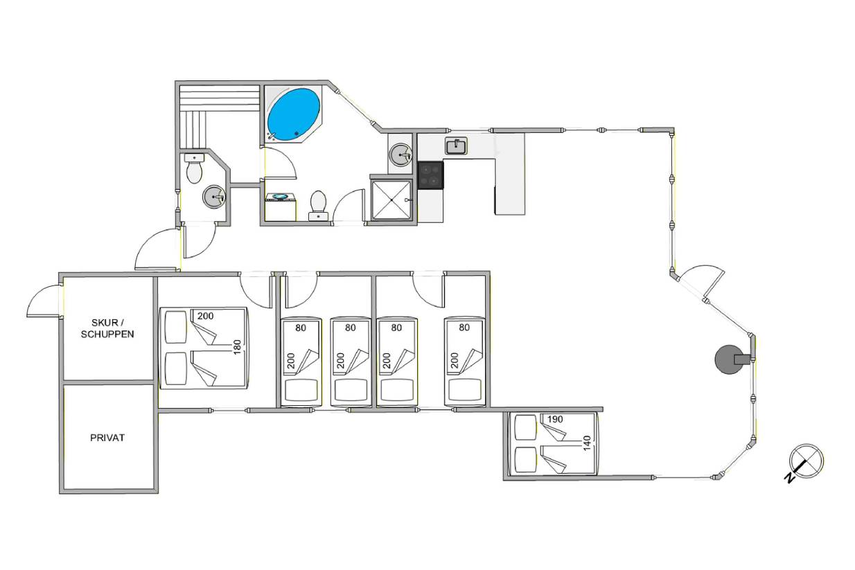 Vorschaubild von Ferienhaus BA21 in Houvig - Søndervig - Westjütland