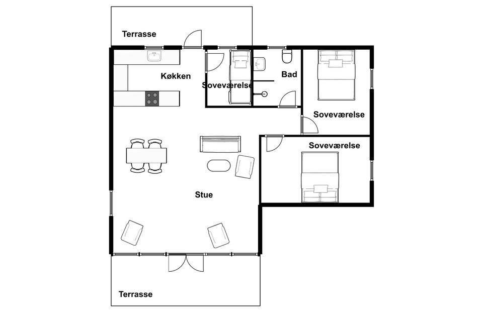 Vorschaubild von Ferienhaus BA88 in Blåvand - Westjütland