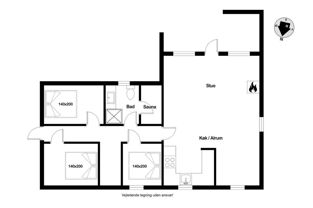 Vorschaubild von Ferienhaus BA93 in Søndervig - Westjütland