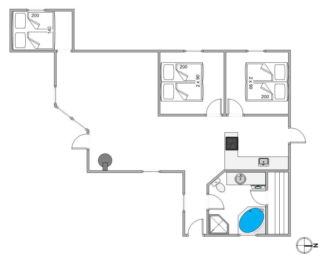 Vorschaubild von Ferienhaus BB23 in Skaven - Westjütland