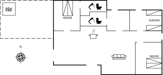 Vorschaubild von Ferienhaus BC21 in Nørlev - Lønstrup - Nordjütland