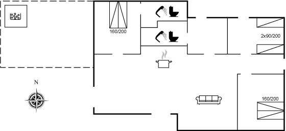 Vorschaubild von Ferienhaus BC21 in Nørlev - Lønstrup - Nordjütland