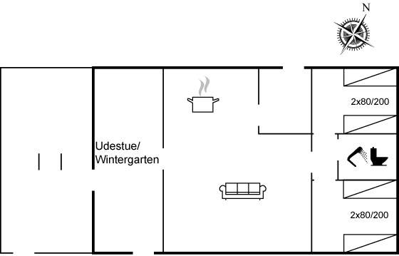 Vorschaubild von Ferienhaus BC68 in Loddenhøj - Südjütland