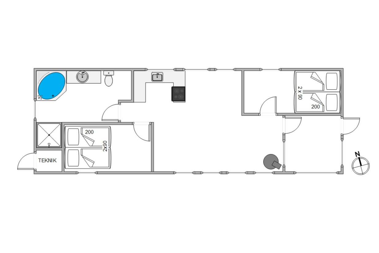 Vorschaubild von Ferienhaus BD70 in Houstrup - Westjütland
