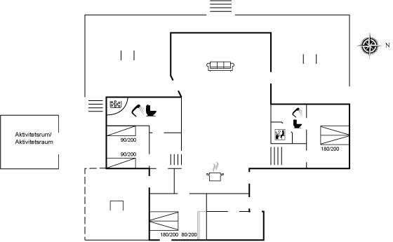 Vorschaubild von Ferienhaus BD90 in Blokhus - Nordjütland
