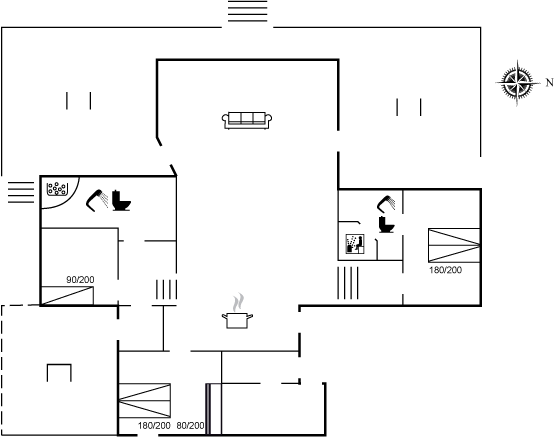 Vorschaubild von Ferienhaus BD90 in Blokhus - Nordjütland