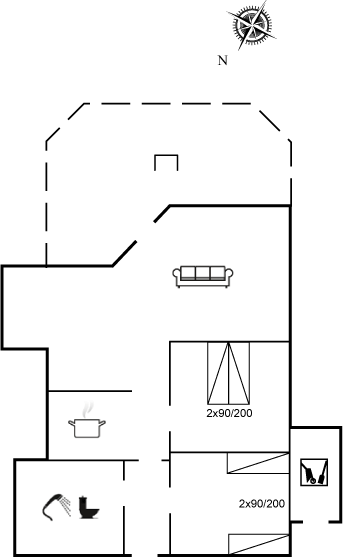 Vorschaubild von Ferienhaus BD97 in Ferring - Vejlby Klit - Westjütland