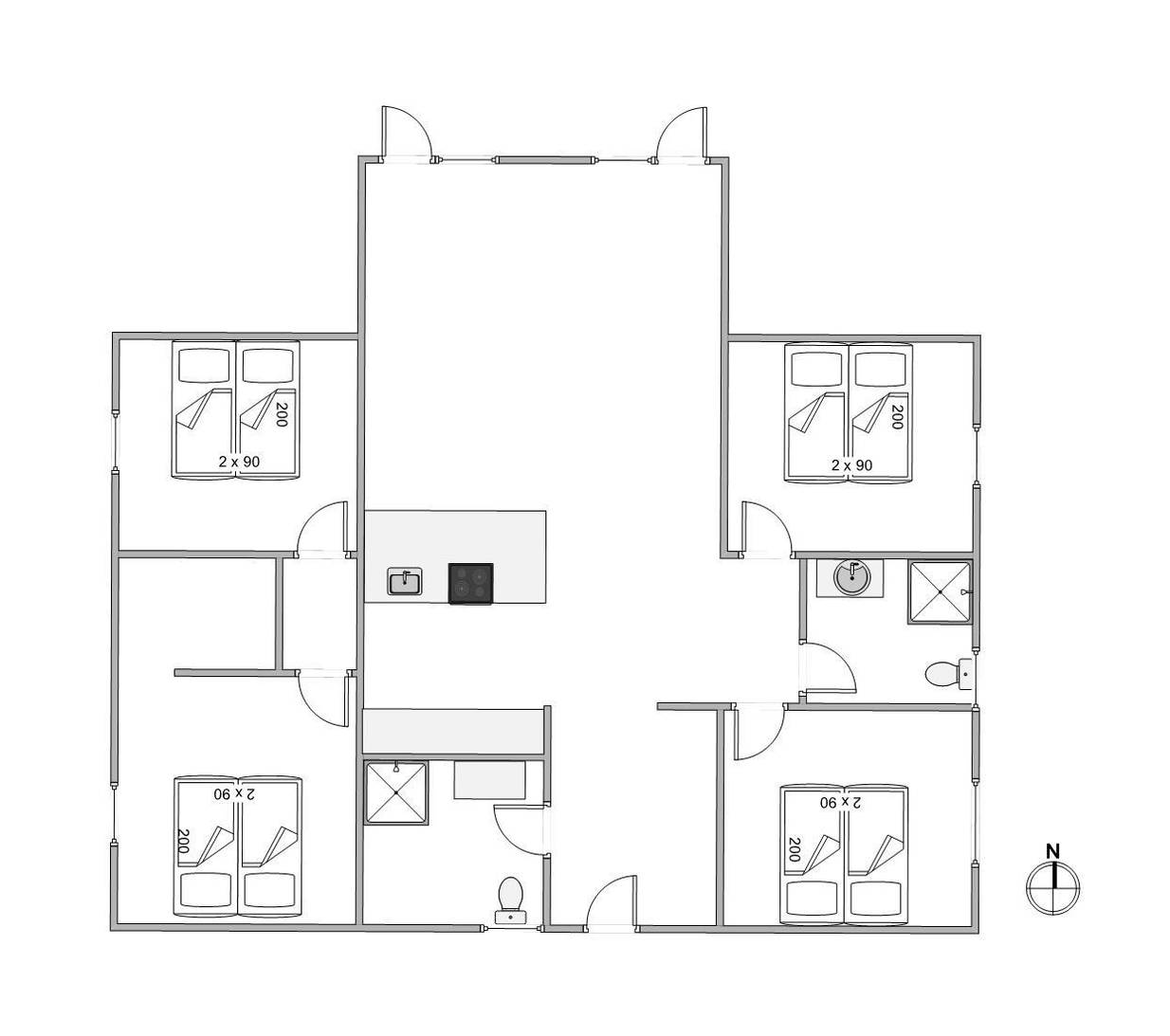 Vorschaubild von Ferienhaus BE72 in Blåvand - Westjütland