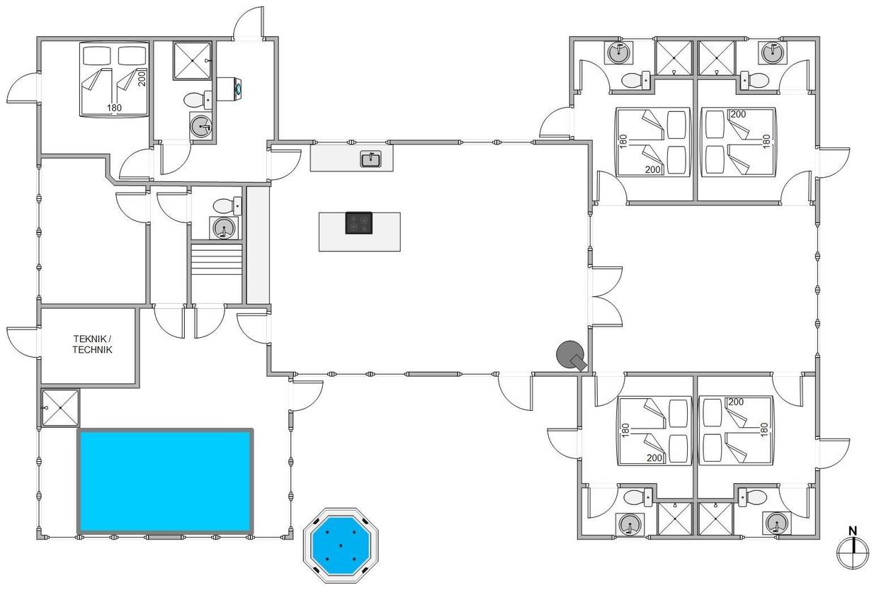 Vorschaubild von Ferienhaus BG22 in Ho - Blåvand - Westjütland