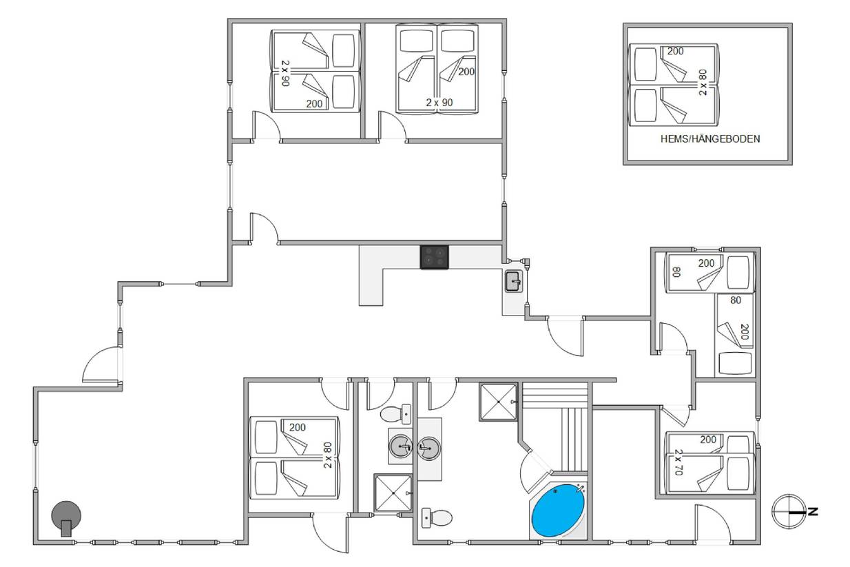 Vorschaubild von Ferienhaus BJ32 in Houstrup - Westjütland