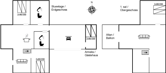 Vorschaubild von Ferienhaus BK24 in Saltum - Blokhus - Nordjütland
