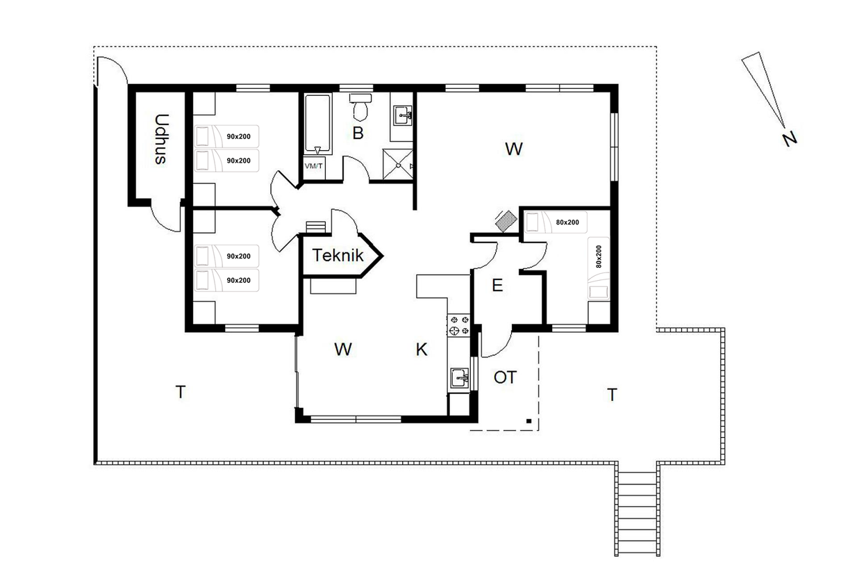 Vorschaubild von Ferienhaus BK71 in Henne Strand - Westjütland