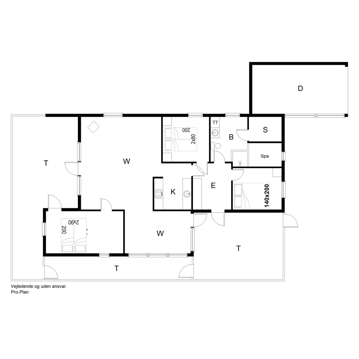 Vorschaubild von Ferienhaus BL52 in Henne Strand - Westjütland