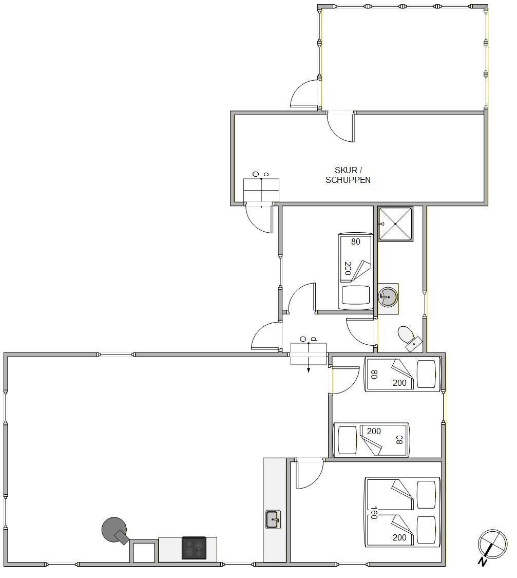 Vorschaubild von Ferienhaus BO78 in Bjerregård - Westjütland