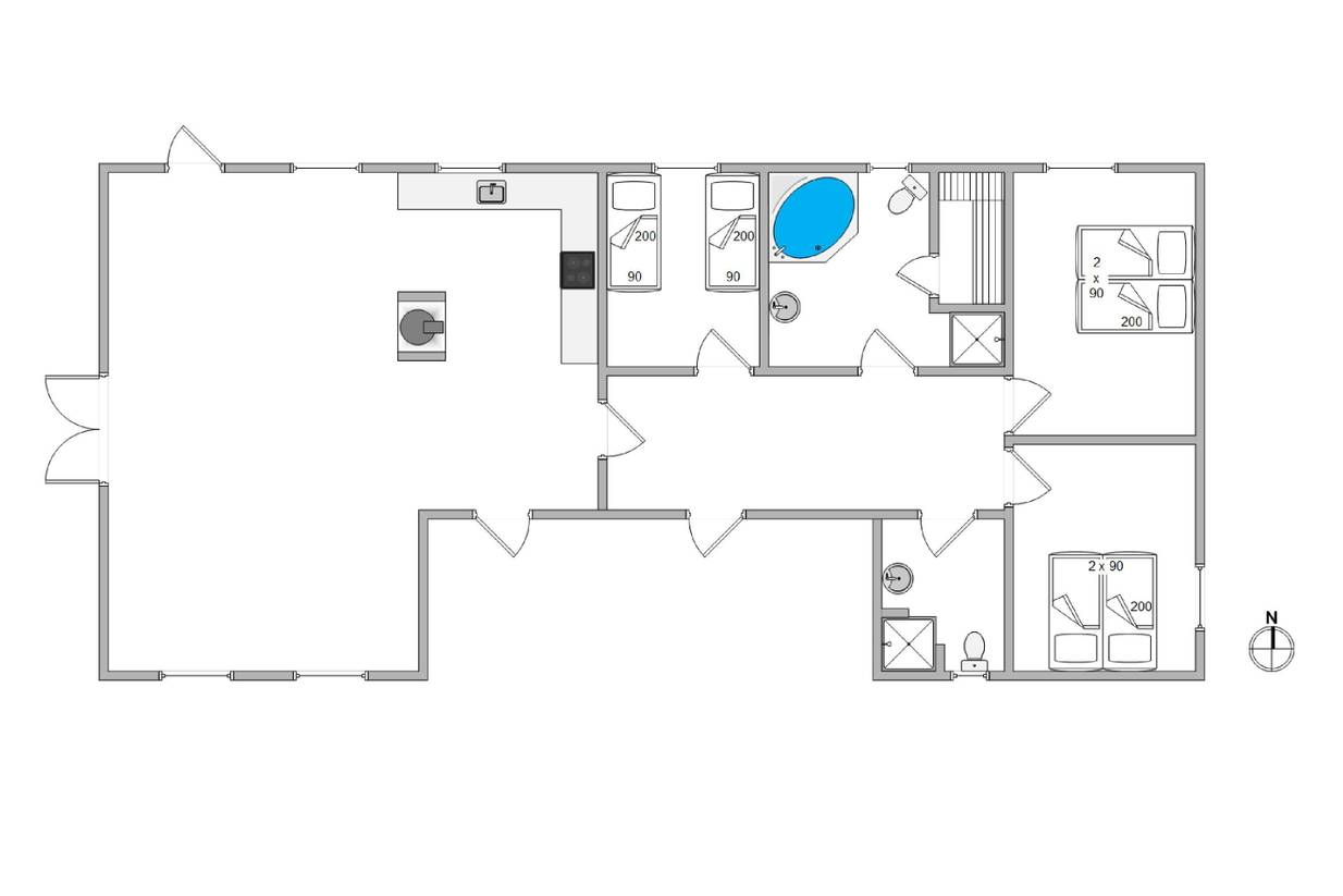 Vorschaubild von Ferienhaus BO82 in Bjerregård - Westjütland