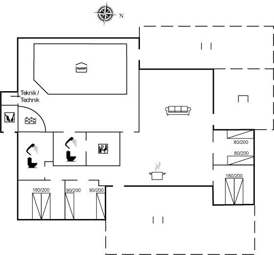 Vorschaubild von Ferienhaus BP14 in Grønhøj - Løkken - Nordjütland