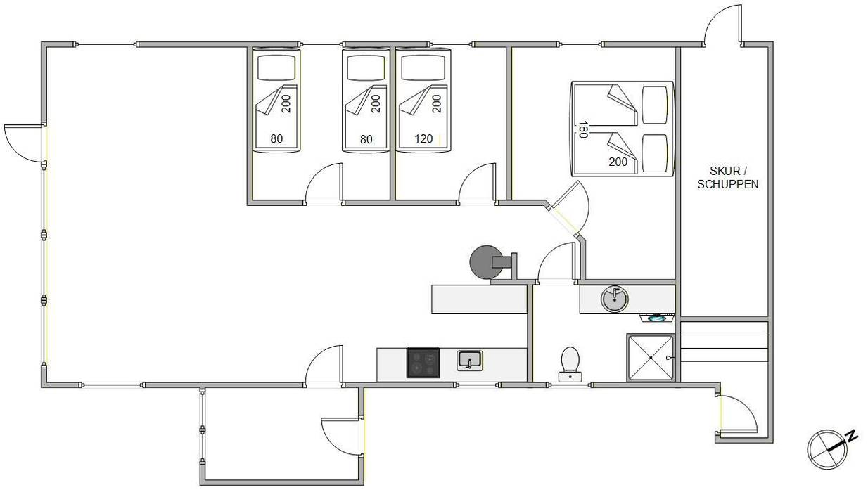 Vorschaubild von Ferienhaus BR32 in Haurvig - Årgab - Westjütland