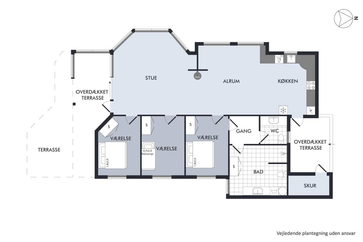 Vorschaubild von Ferienhaus BR67 in Boeslum - Ebeltoft - Ostjütland