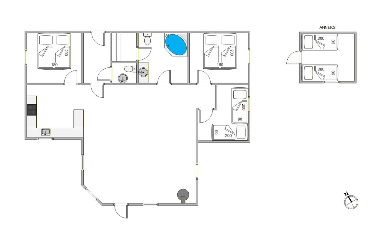 Vorschaubild von Ferienhaus BS41 in Bork Havn - Westjütland