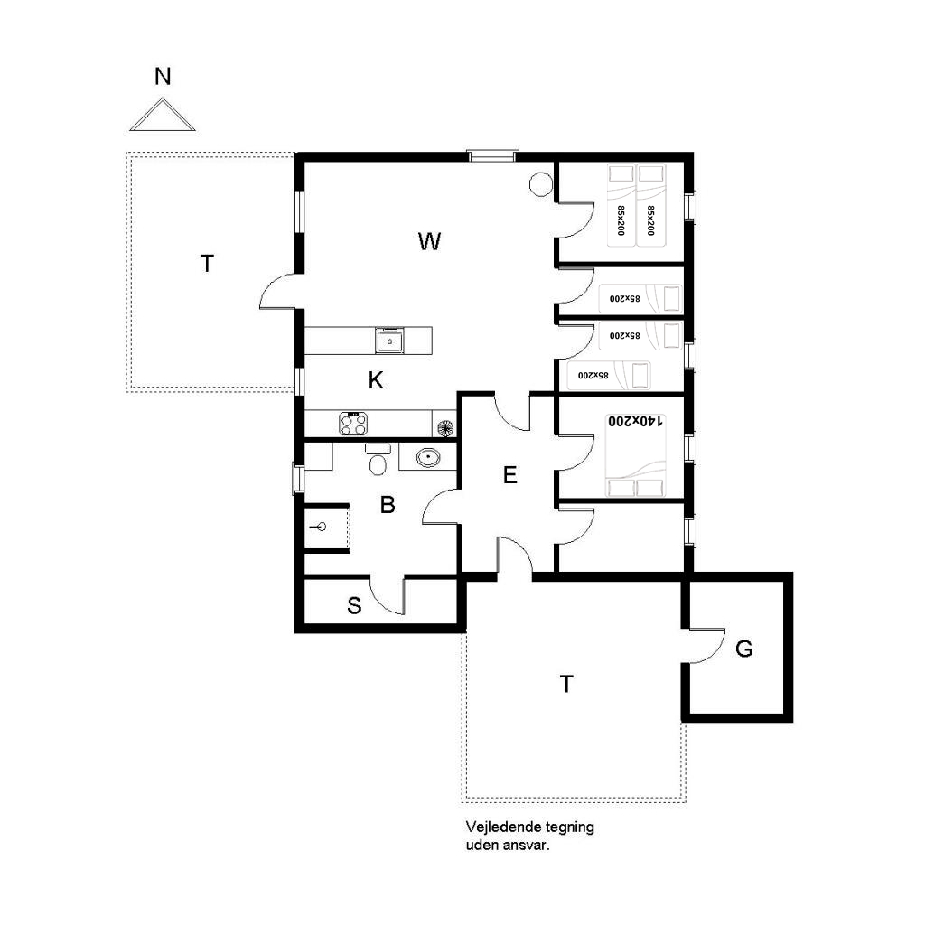 Vorschaubild von Ferienhaus BS46 in Houstrup - Westjütland