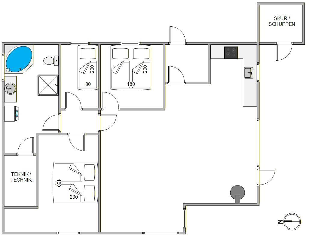 Vorschaubild von Ferienhaus BT29 in Bjerregård - Westjütland