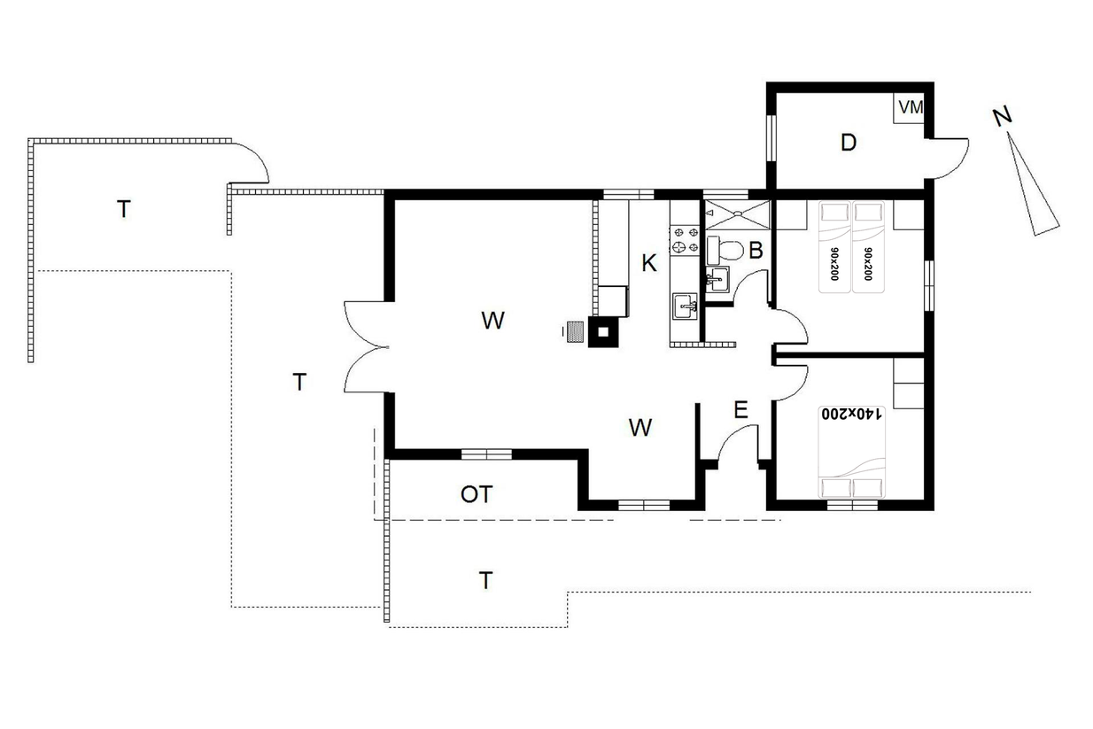 Vorschaubild von Ferienhaus BU56 in Henne Strand - Westjütland