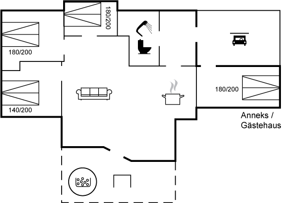 Vorschaubild von Ferienhaus BU65 in Marielyst - Falster